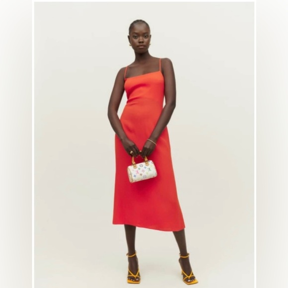 Reformation Dover Dress - Hot Day size 10 NWT - Picture 1 of 5